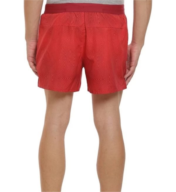 Asics Solid Men red Sports shorts - Image 2